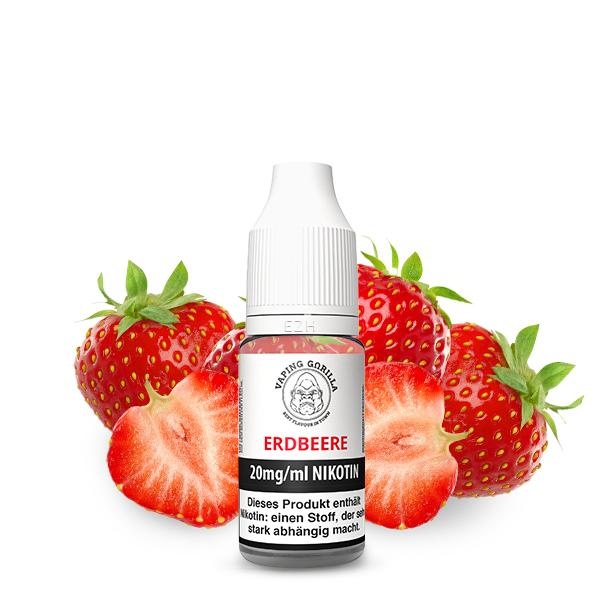 VAPING GORILLA Erdbeere Nikotinsalz Liquid