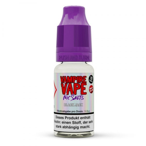 Vampire Vape - Black Jack - Nikotinsalz Liquid