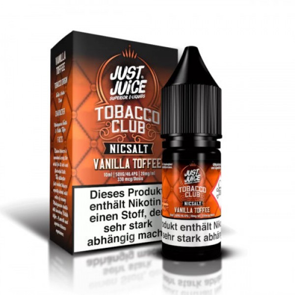 Just Juice - Vanilla Toffee Tobacco - Nikotinsalz