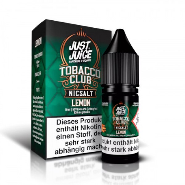 Just Juice - Lemon Tobacco - Nikotinsalz