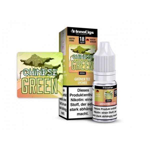 InnoCigs - Chinese Green Grüner Tee-Lychee