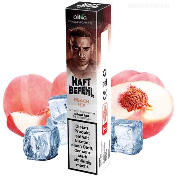 Haftbefehl Vape Einweg E-Zigarette - Peach Ice