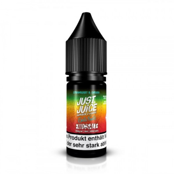 Just Juice - Strawberry & Curuba - Nikotinsalz Liquid