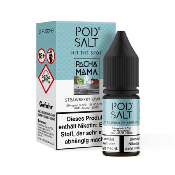 Pod Salt Fusion - Strawberry Kiwi Ice - Nikotinsalz