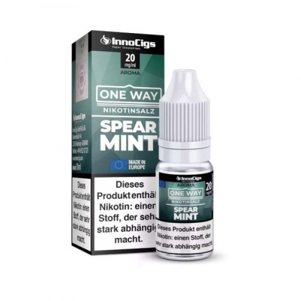 InnoCigs - One Way - Spearmint - Nikotinsalz Liquid