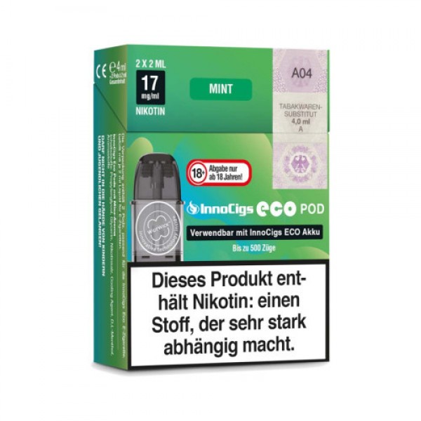 InnoCigs - Eco Pod - Mint - 2St