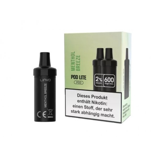 Linvo Pod Lite Prefilled Pods - Menthol Breeze