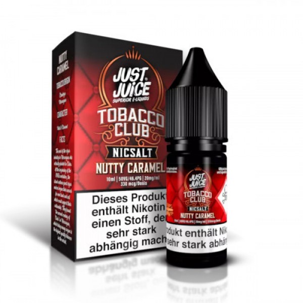 Just Juice - Nutty Caramel Tobacco - Nikotinsalz