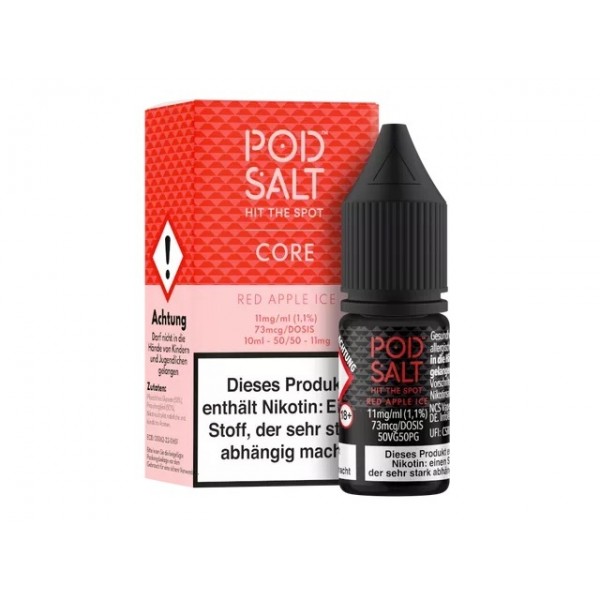 Pod Salt - Red Apple Ice - Nikotinsalz