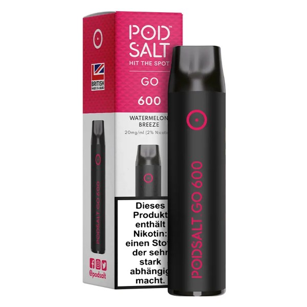 Pod Salt GO 600 Einweg - Watermelon Breeze