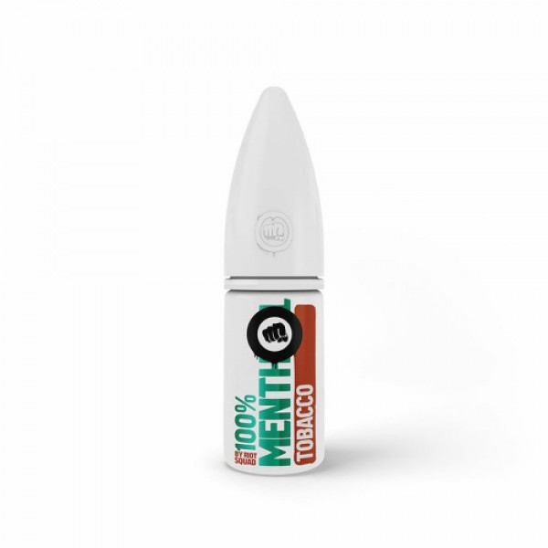 Riot Salt - 100% Menthol - Tobacco - Hybrid Nic Salt