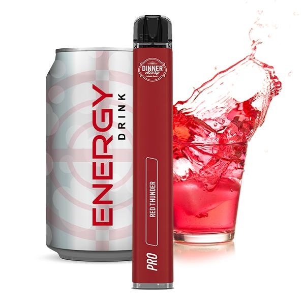 Dinner Lady Vape Pen Pro Einweg E-Zigarette - Red Thunder