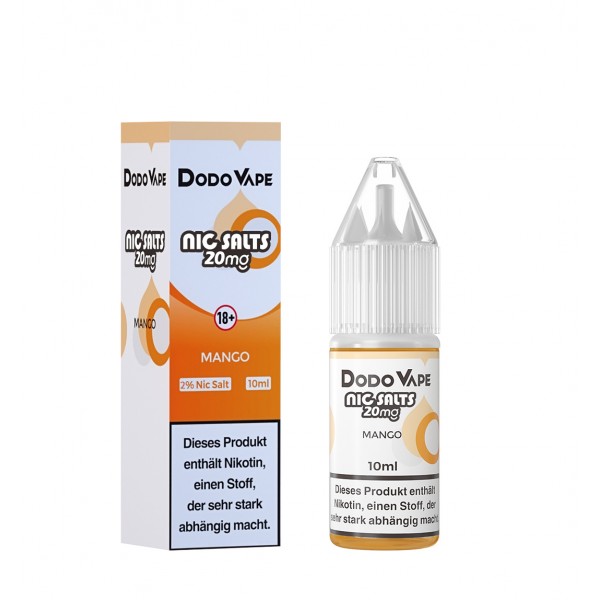 Dodo Vape -Mango (Nic Salts)