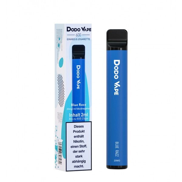 DODO Vape Einweg - Blue Razz - 600 Puffs