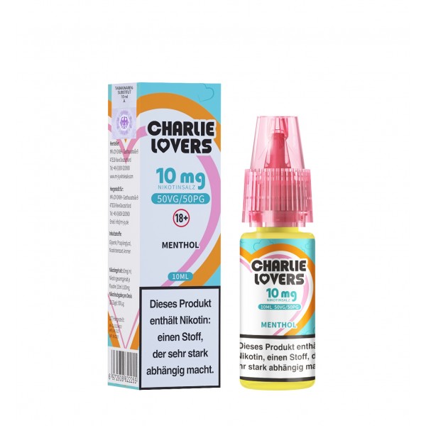 Charlie Lovers - Menthol - Nikotinsalz