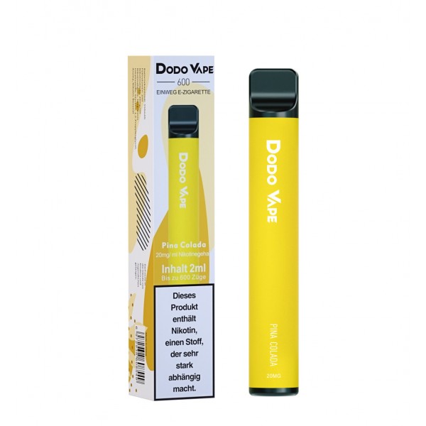 DODO Vape Einweg - Pina Colada - 600 Puffs