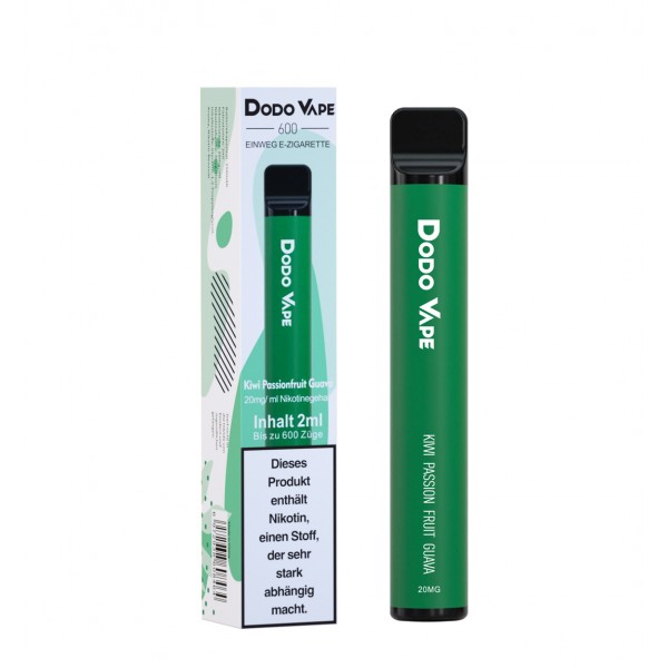 DODO Vape Einweg - Kiwi-Maracuja-Guave - 600 Züge