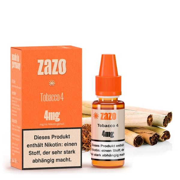 ZAZO Classics Tobacco 4 Liquid