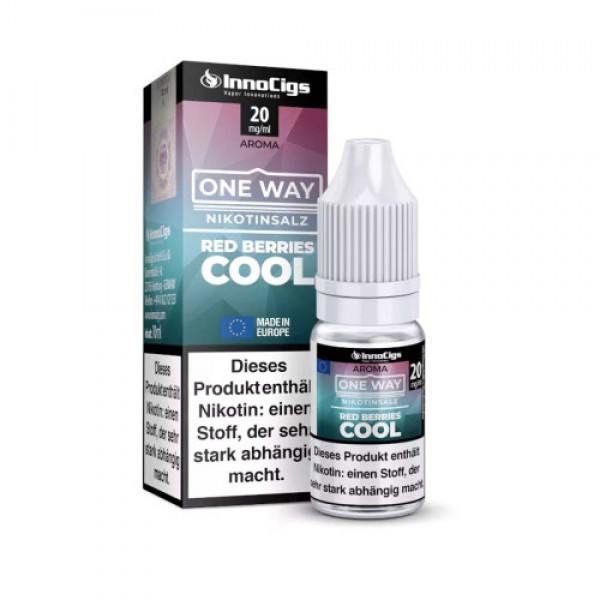 InnoCigs - One Way - Red Berries Cool - Nikotinsalz Liquid