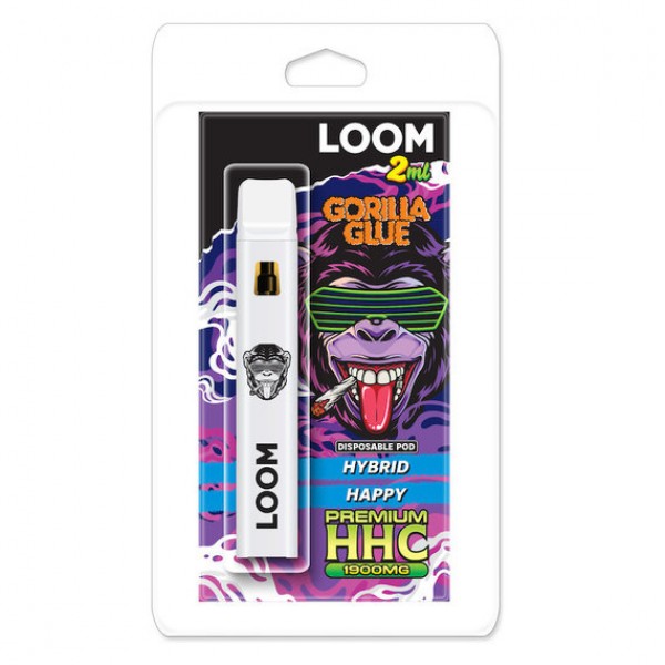 LOOM HHC Disposable Vape pen - Gorilla Glue - 2ml