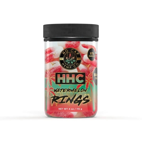 NO CAP HHC Gummiringe - Wassermelone