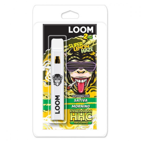LOOM HHC Disposable Vape pen - Super Lemon Haze - 2ml