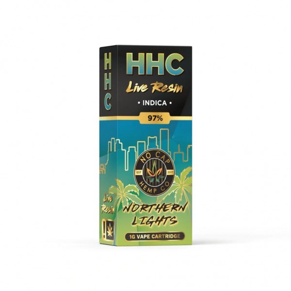 NO CAP HHC Vape Cartridges - Indica - Northern Lights