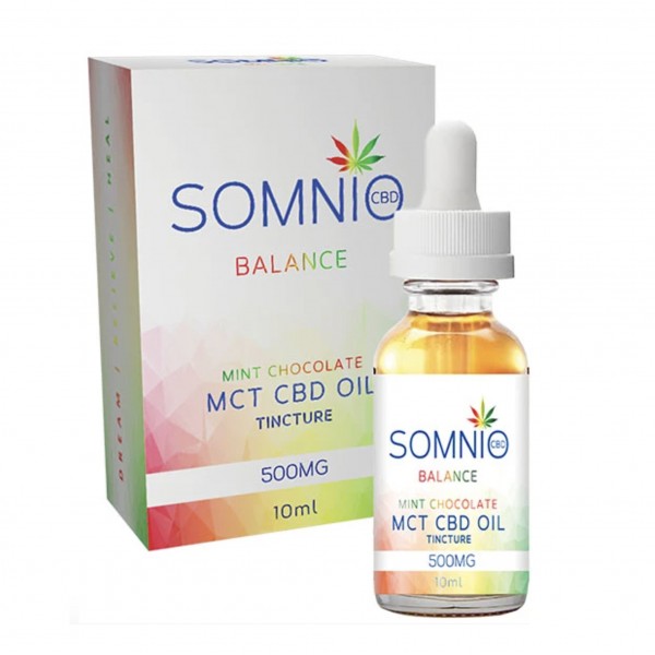 Somnio Balance MCT CBD Öltinktur: Minzschokolade - 10ml