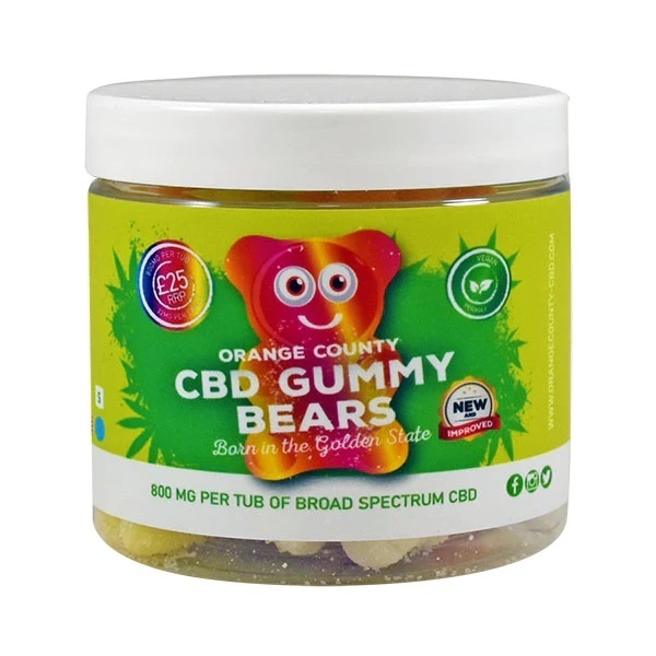 CBD-Gummibären von Orange County - Klein