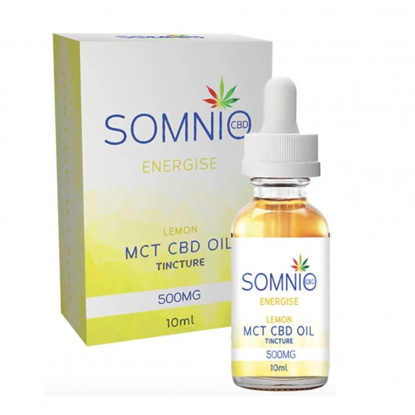 Somnio Energize MCT CBD Öltinktur: Zitrone - 10ml