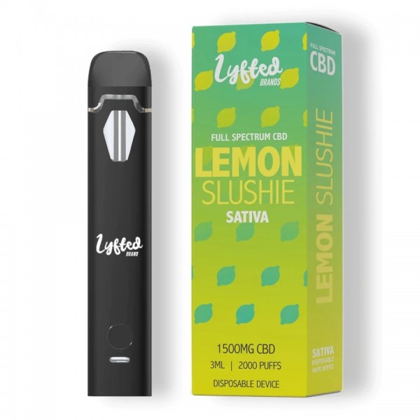 Lyfted Einweg-Vape - Zitronen-Slushie (Sativa)