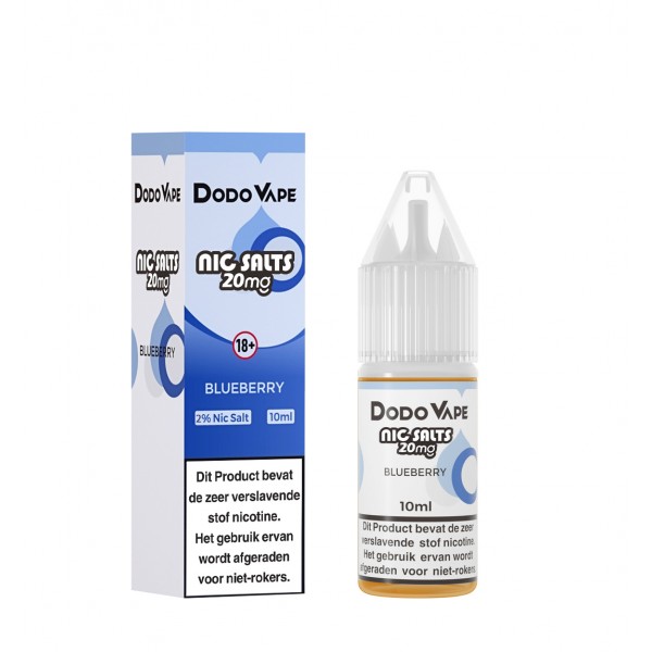 Dodo Vape - Blueberry (Nic Salts)