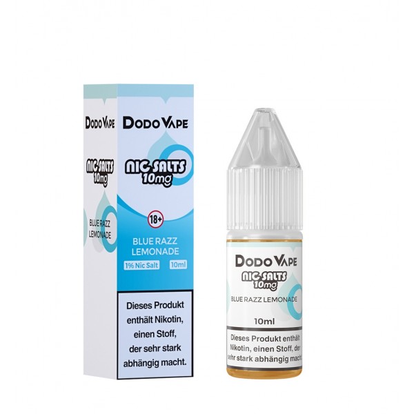 Dodo Vape - Blue Razz Lemonade (Nic Salts)