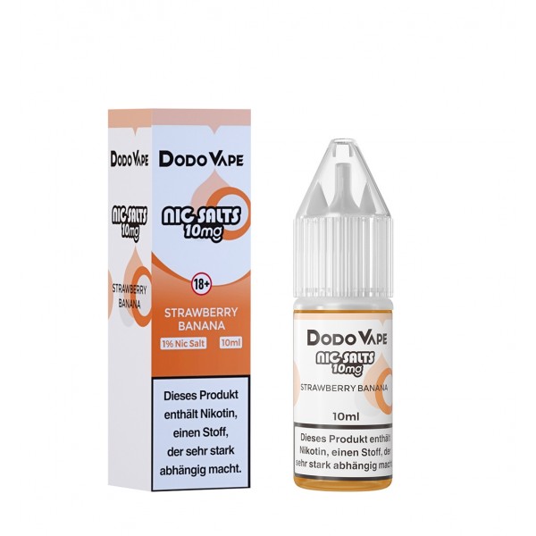 Dodo Vape - Strawberry banana (Nic Salts)