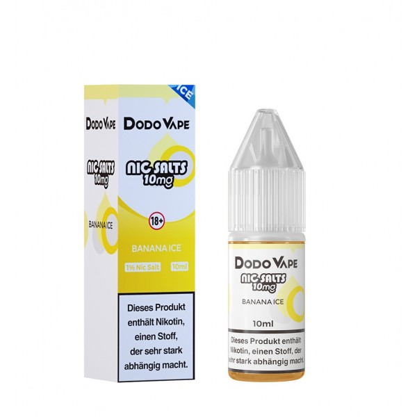 Dodo Vape - Banana ice (Nic Salts)