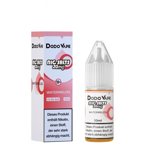 Dodo Vape - Watermelon (Nic Salts)