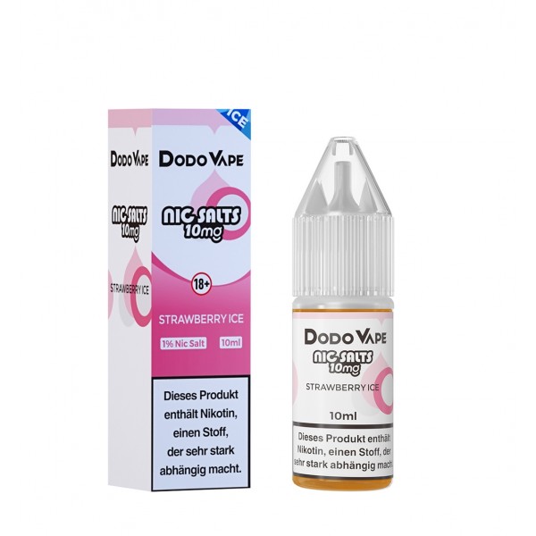 Dodo Vape - Strawberry Ice (Nic Salts)