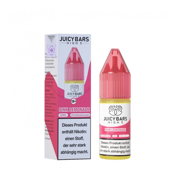 Juicy Bars High 5 Nic Salt - Pink Lemonade