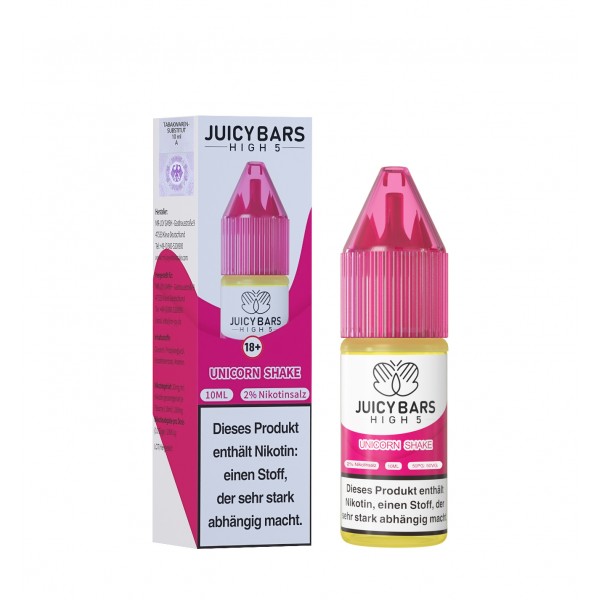 Juicy Bars High 5 Nic Salt - Unicorn Shake